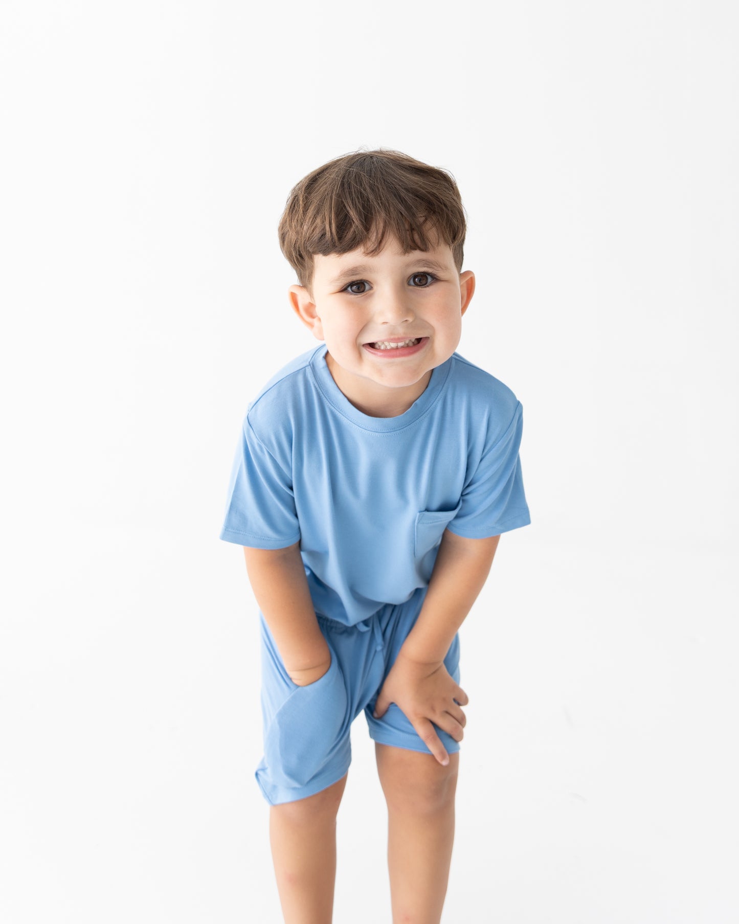 Dusty Blue Daywear Shorts
