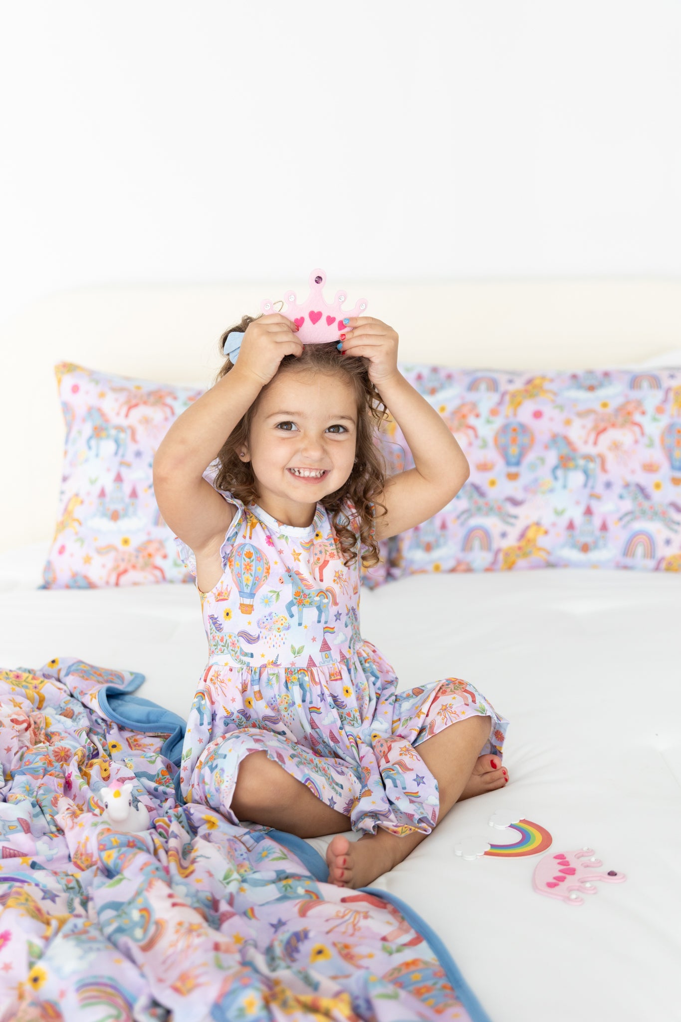 Rainbow Realm Twirl Dress w/ shorts
