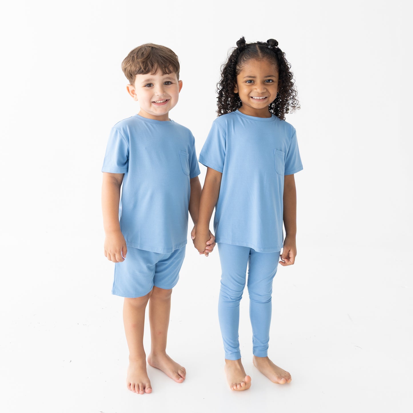 Dusty Blue Daywear Shorts