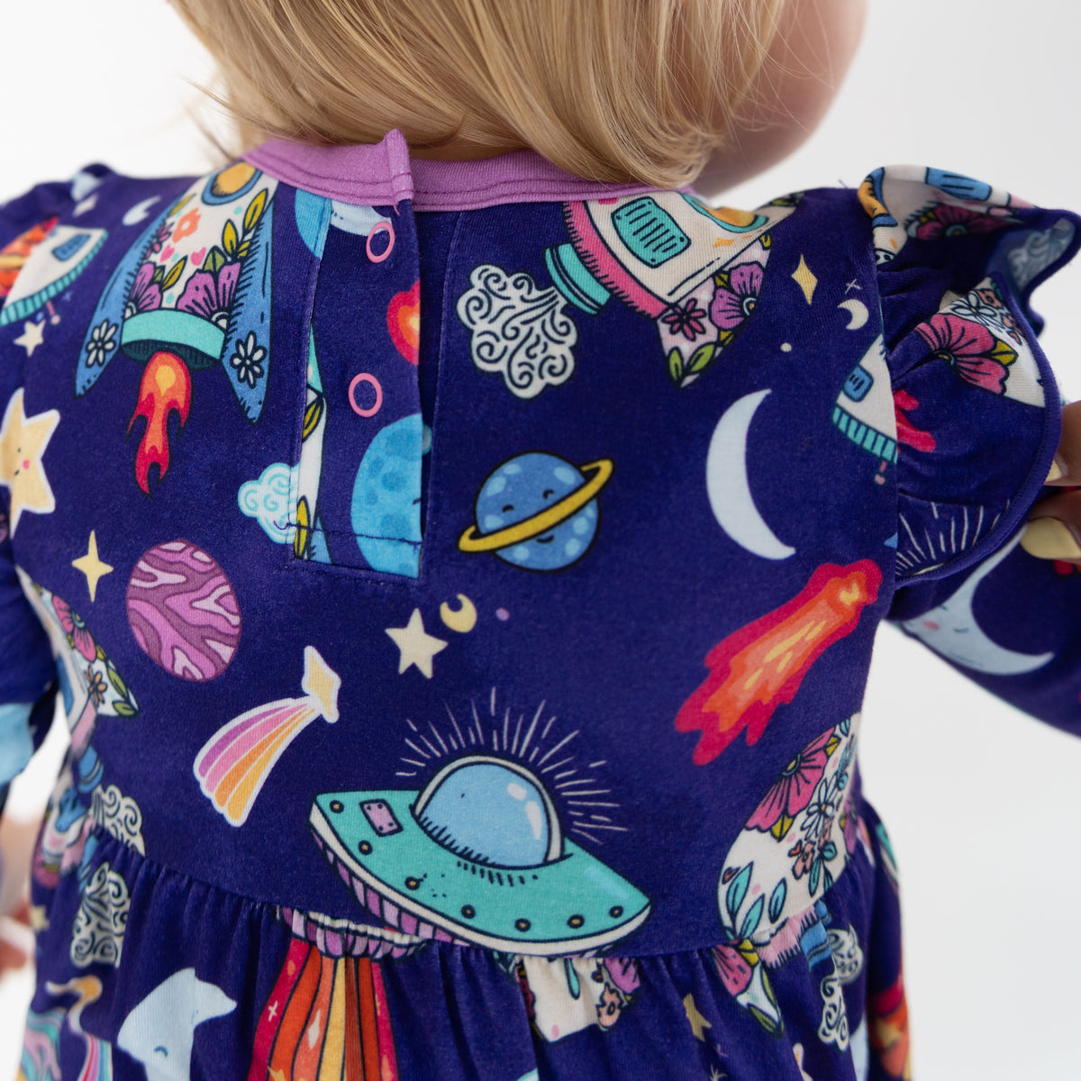 Cosmic Dream Bodysuit Twirl Dress