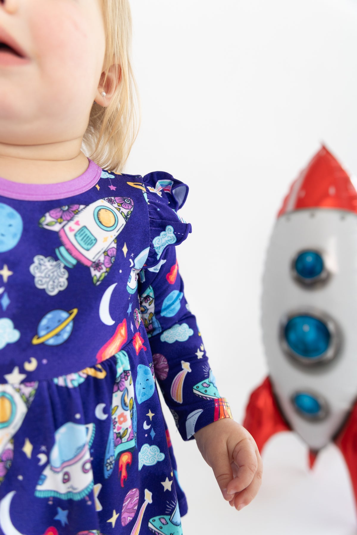 Cosmic Dream Bodysuit Twirl Dress