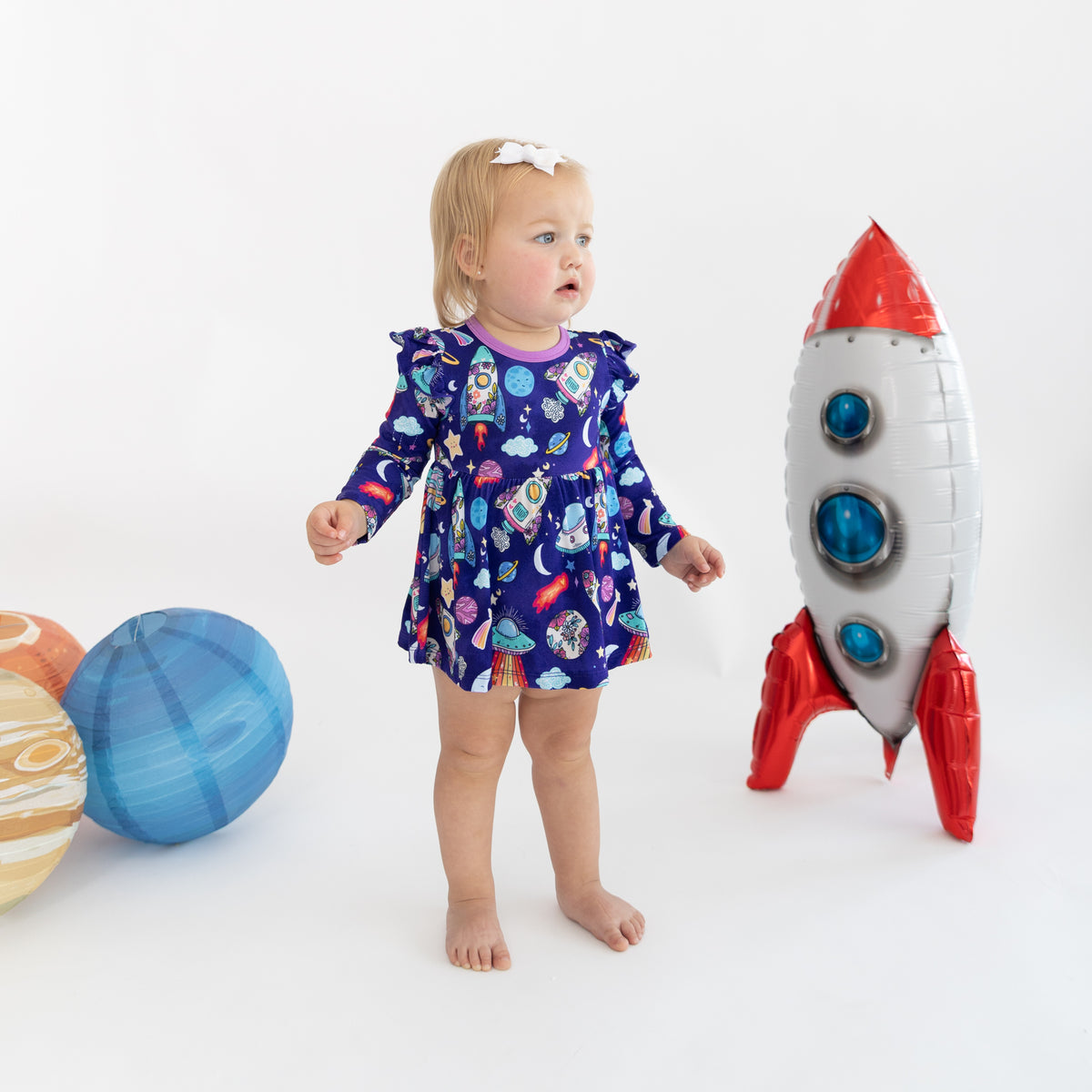 Cosmic Dream Bodysuit Twirl Dress
