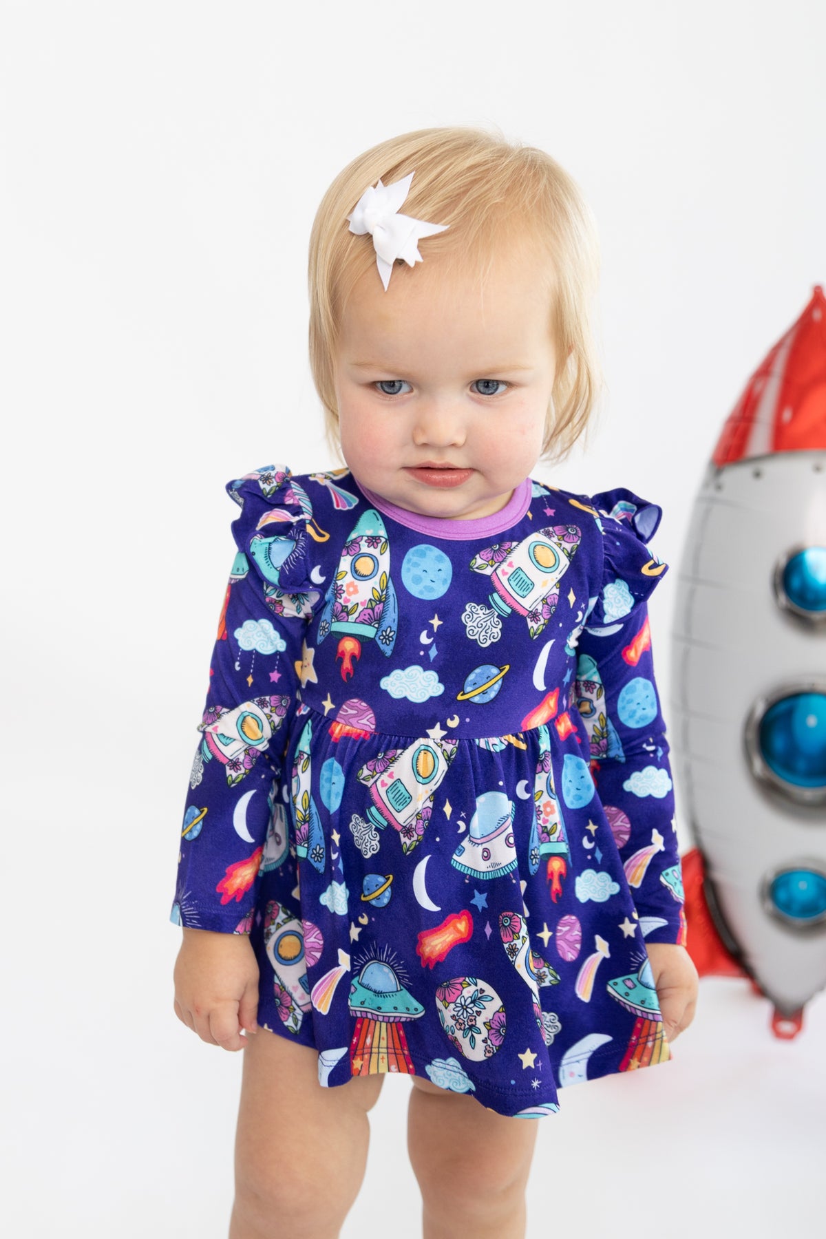 Cosmic Dream Bodysuit Twirl Dress