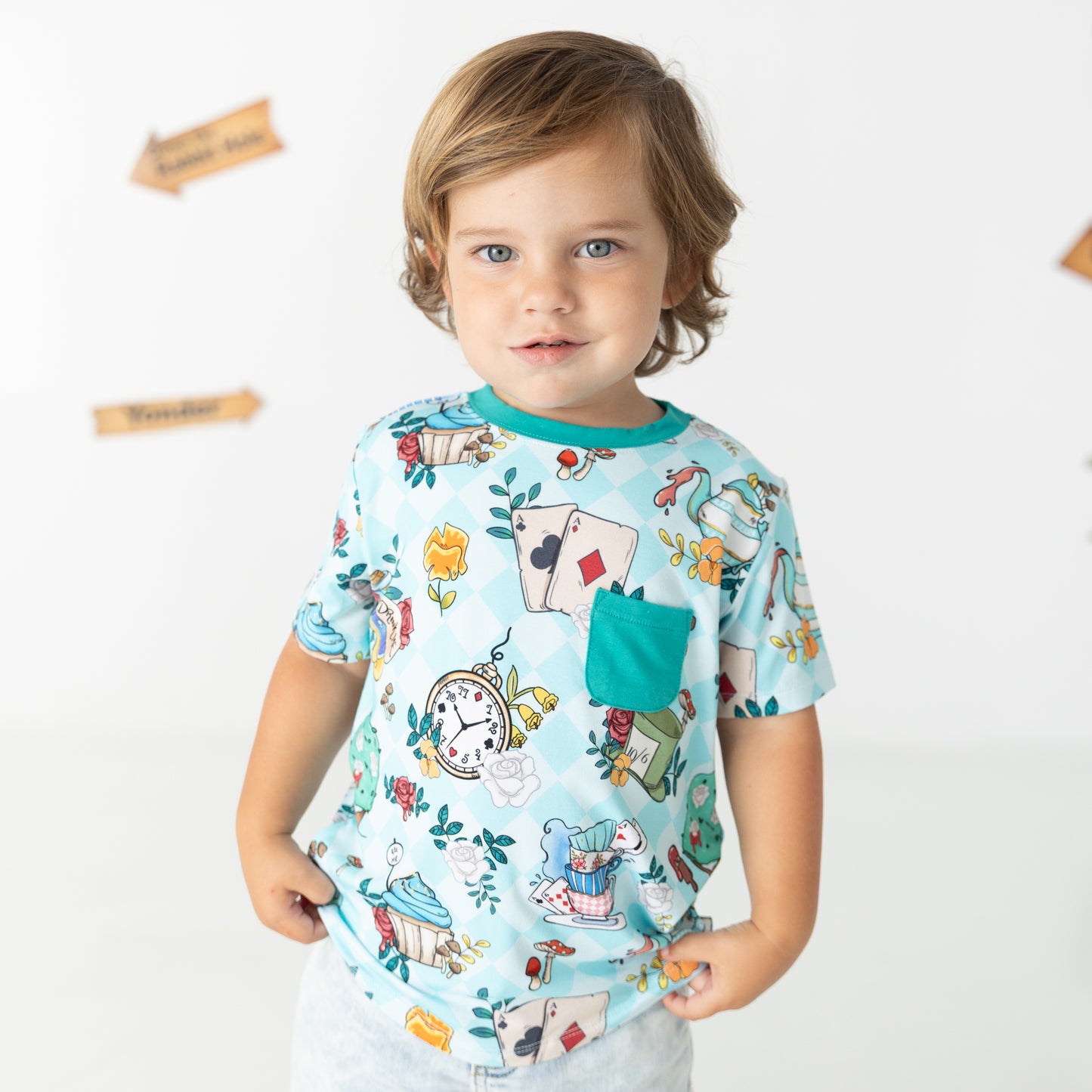 Wonderland Daywear Pocket Tee