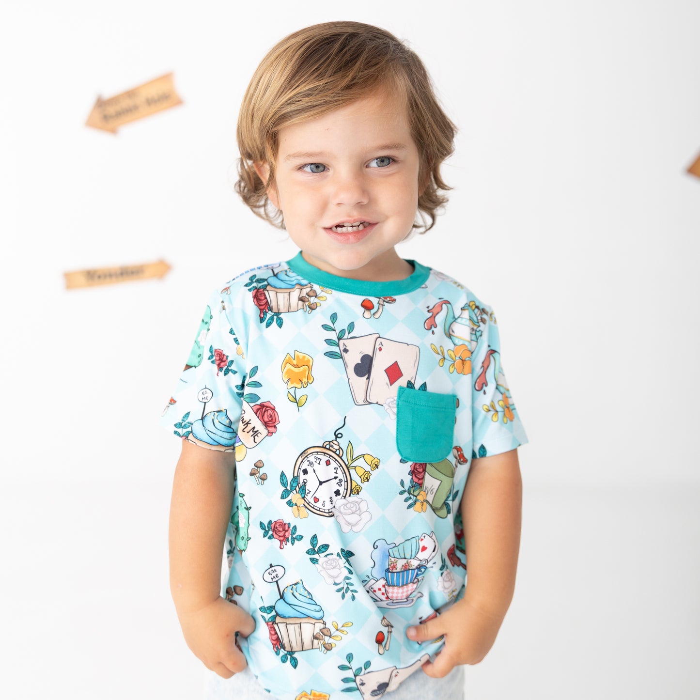 Wonderland Daywear Pocket Tee