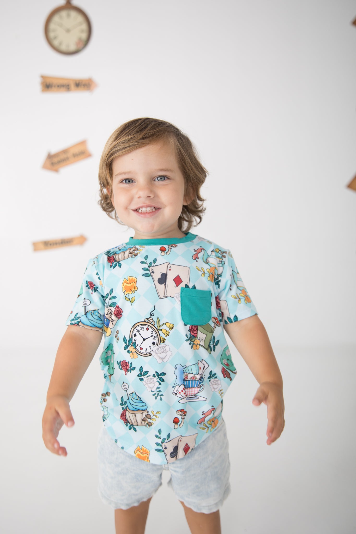 Wonderland Daywear Pocket Tee