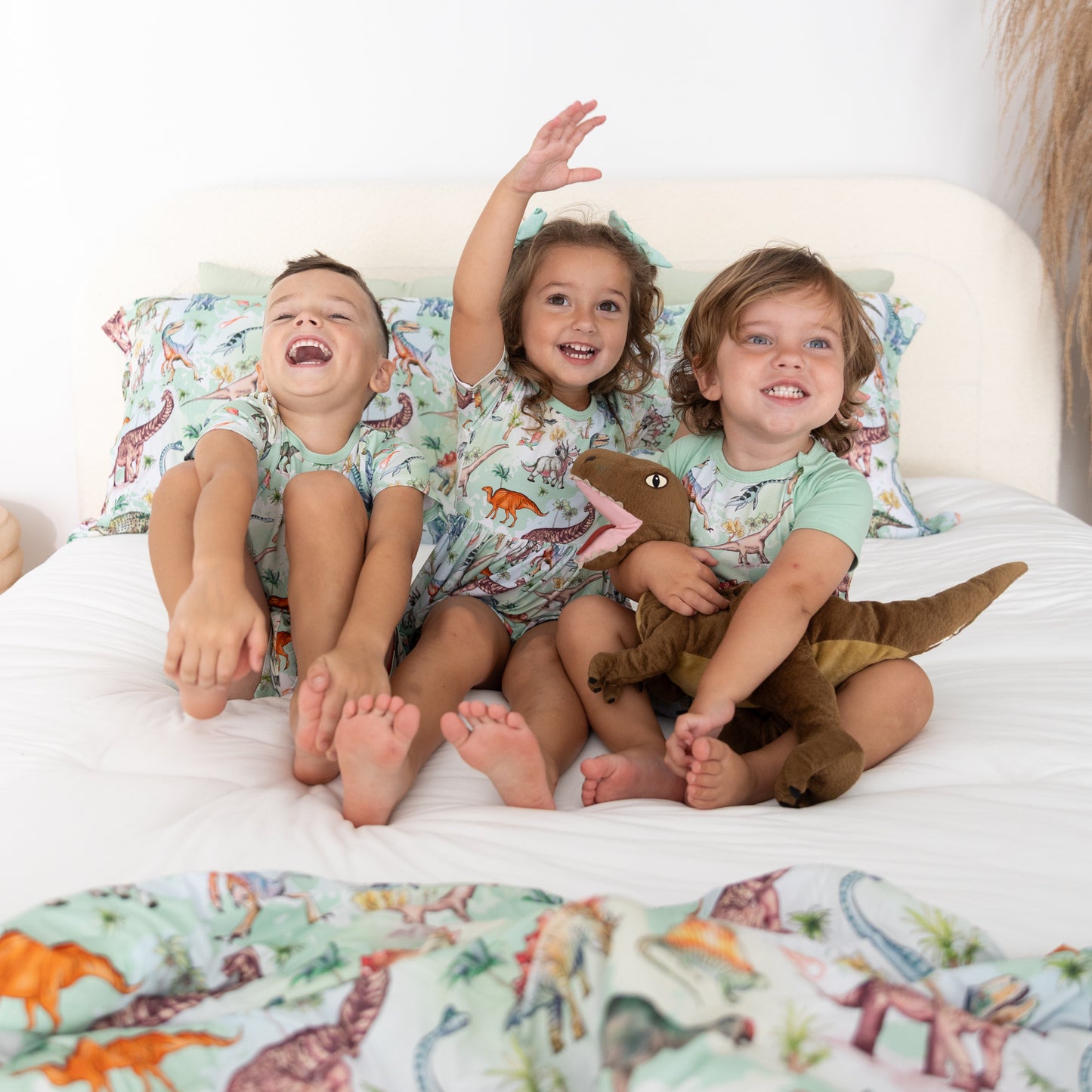 Dino World Shortie Romper