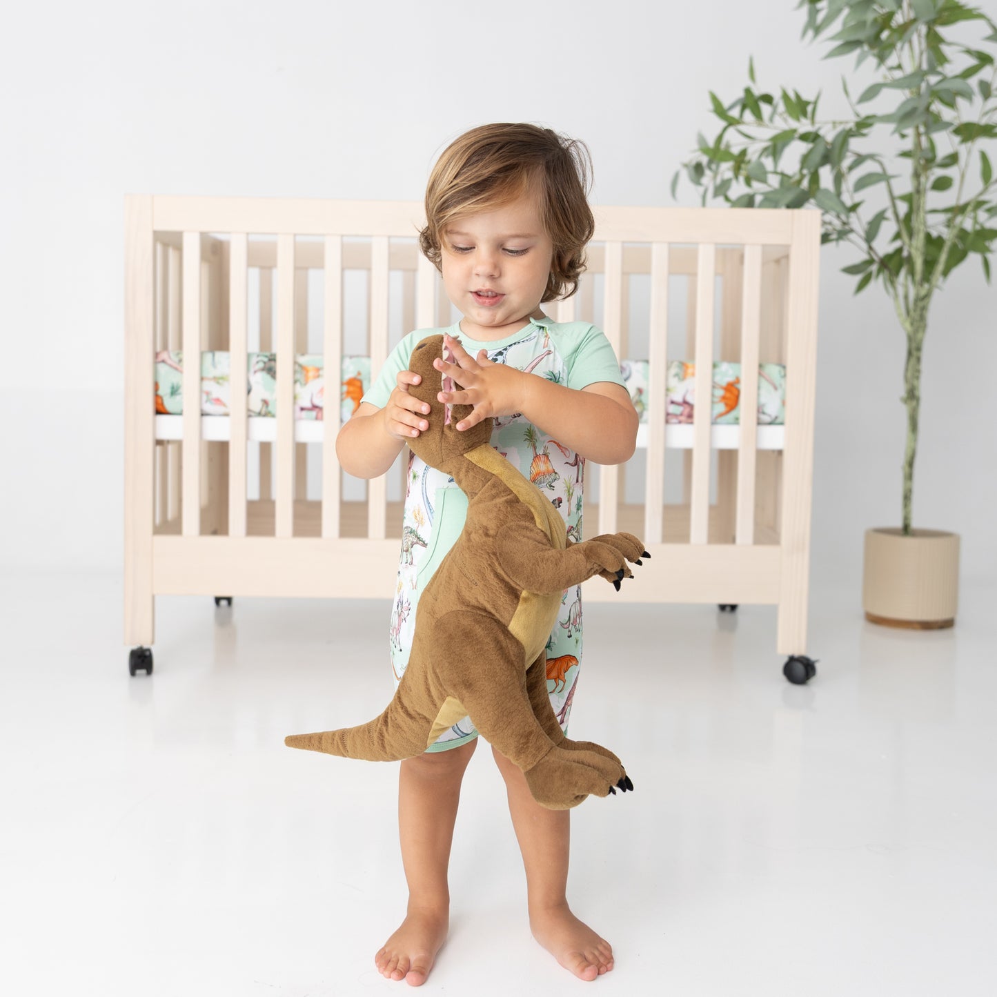 Dino World Shortie Romper