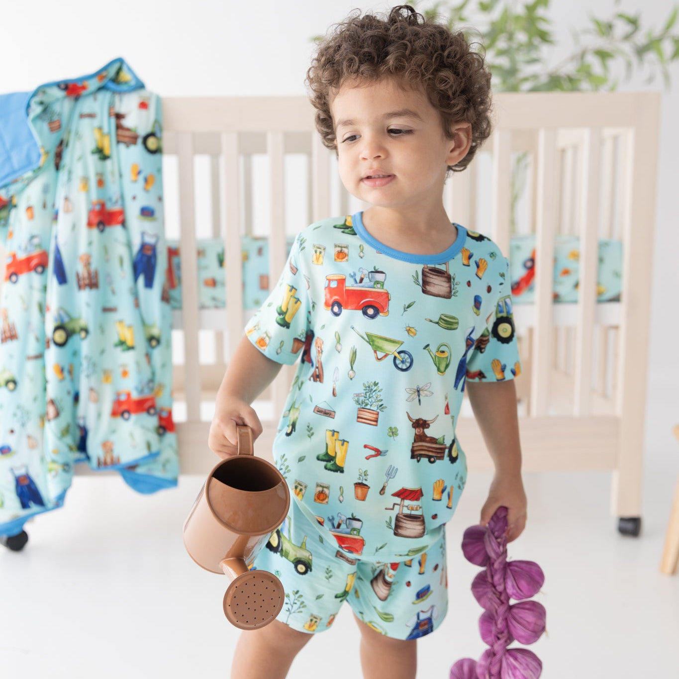 Garden Gather 2pc Short Sleeve Lounge Set