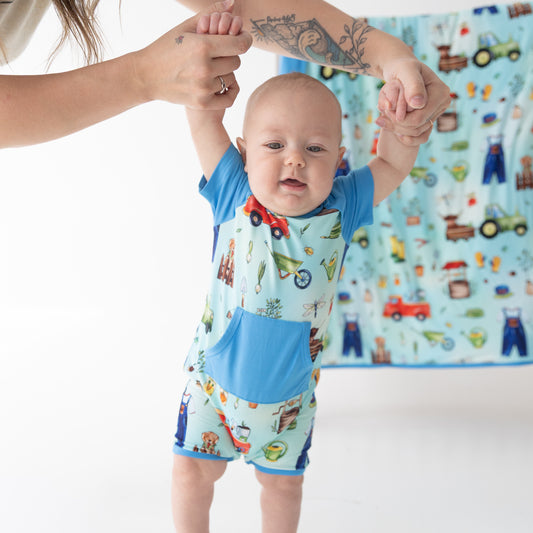 Garden Gather Shortie Romper
