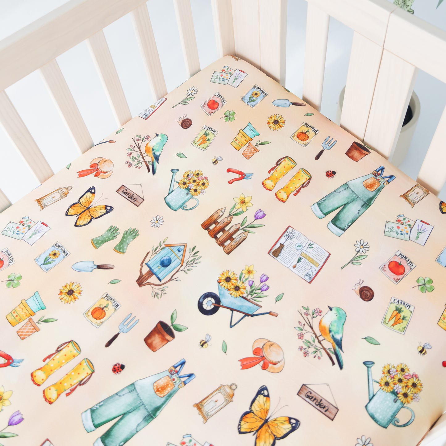 Garden Grow Crib Sheet
