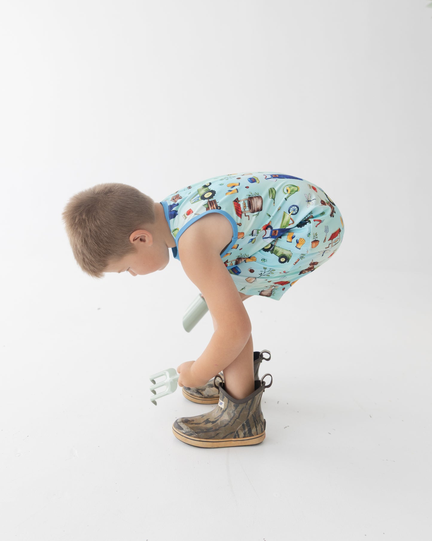 Garden Gather Tank + Shorts Daywear Set