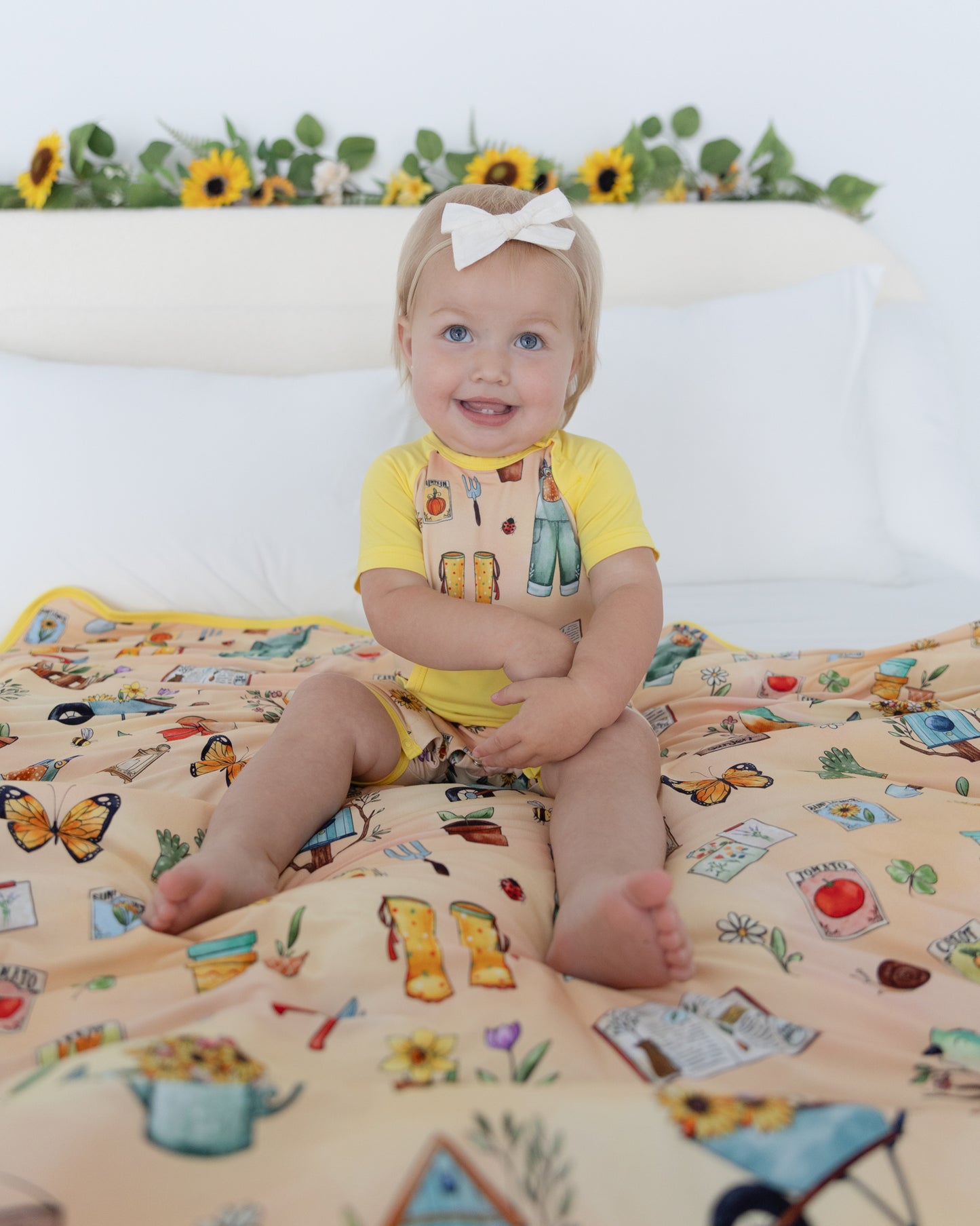 Garden Grow Shortie Romper