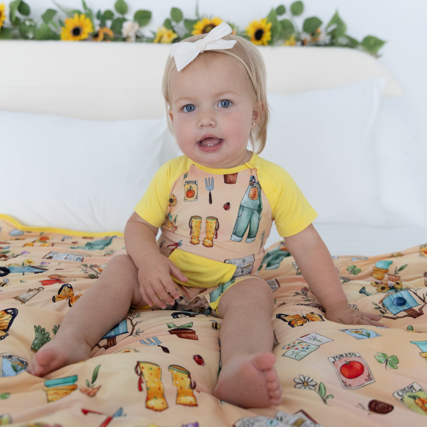 Garden Grow Shortie Romper