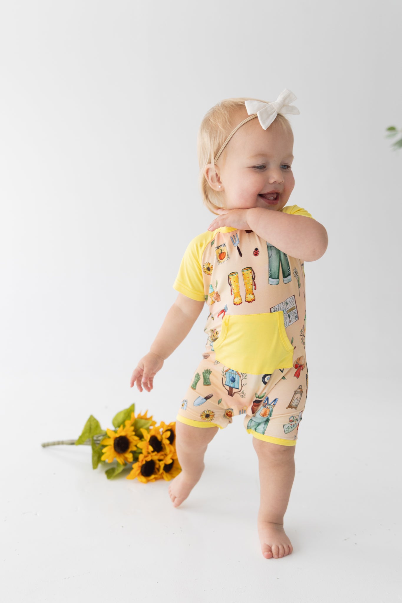 Garden Grow Shortie Romper