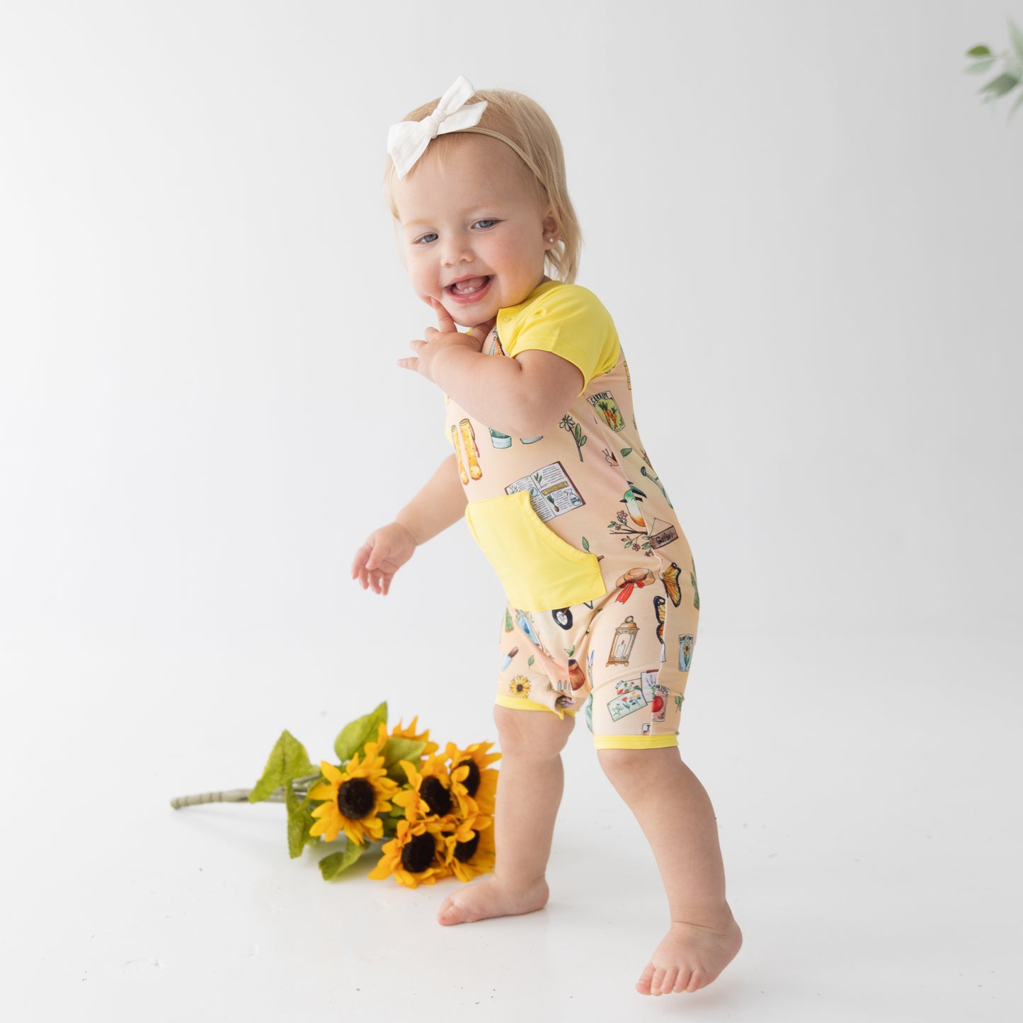 Garden Grow Shortie Romper
