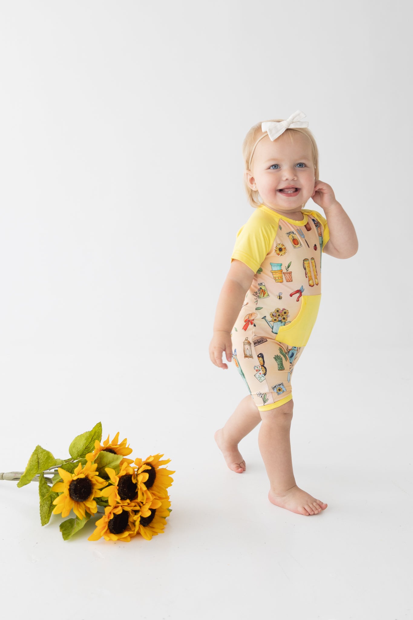 Garden Grow Shortie Romper