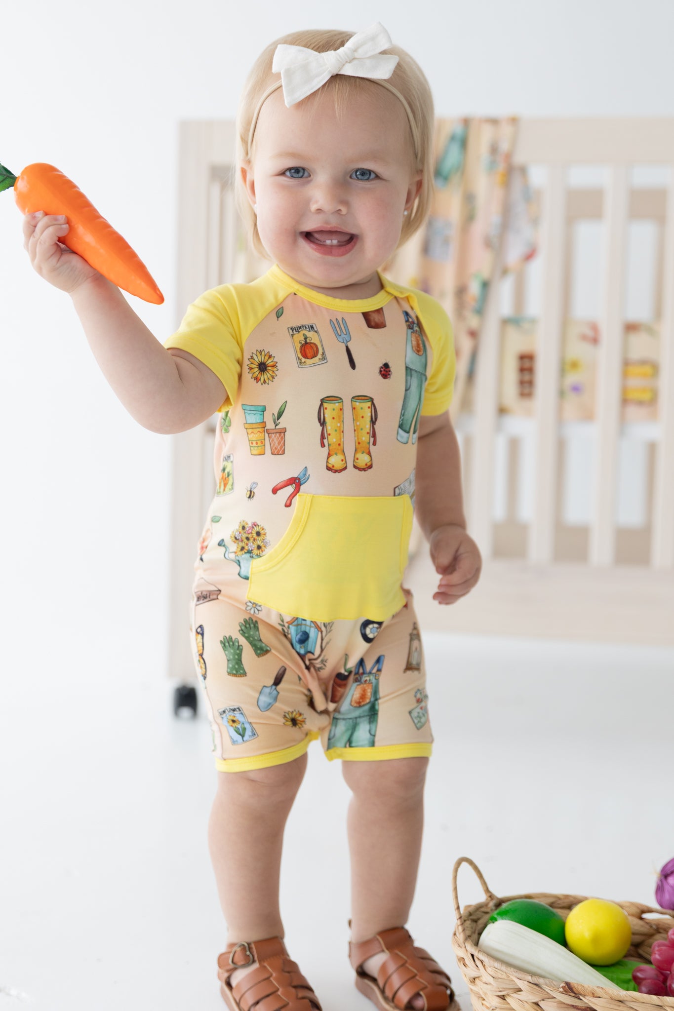 Garden Grow Shortie Romper