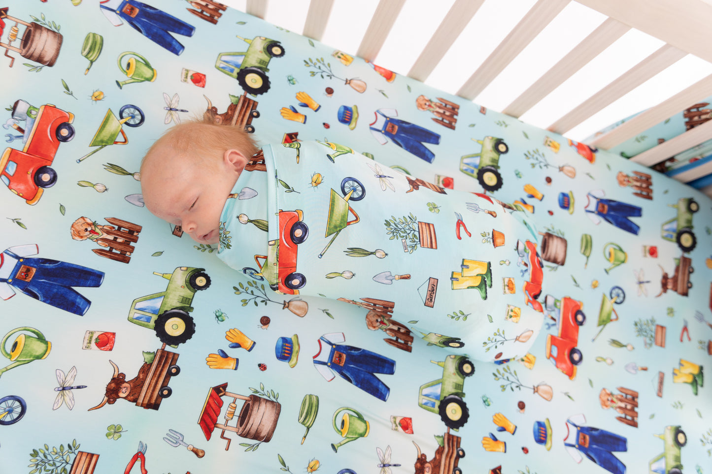 Garden Gather Swaddle Blanket