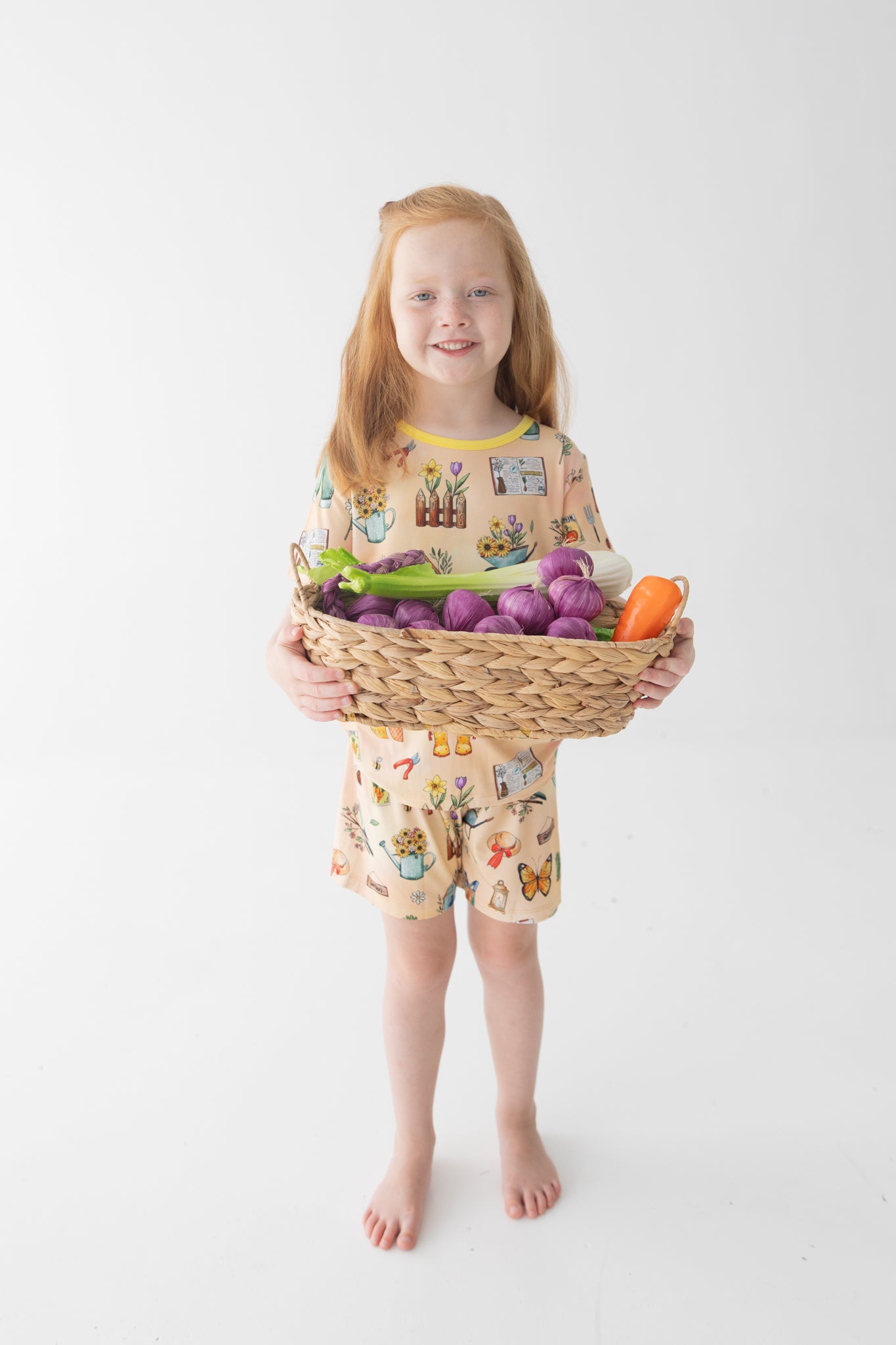Garden Grow 2pc Short Sleeve Lounge Set
