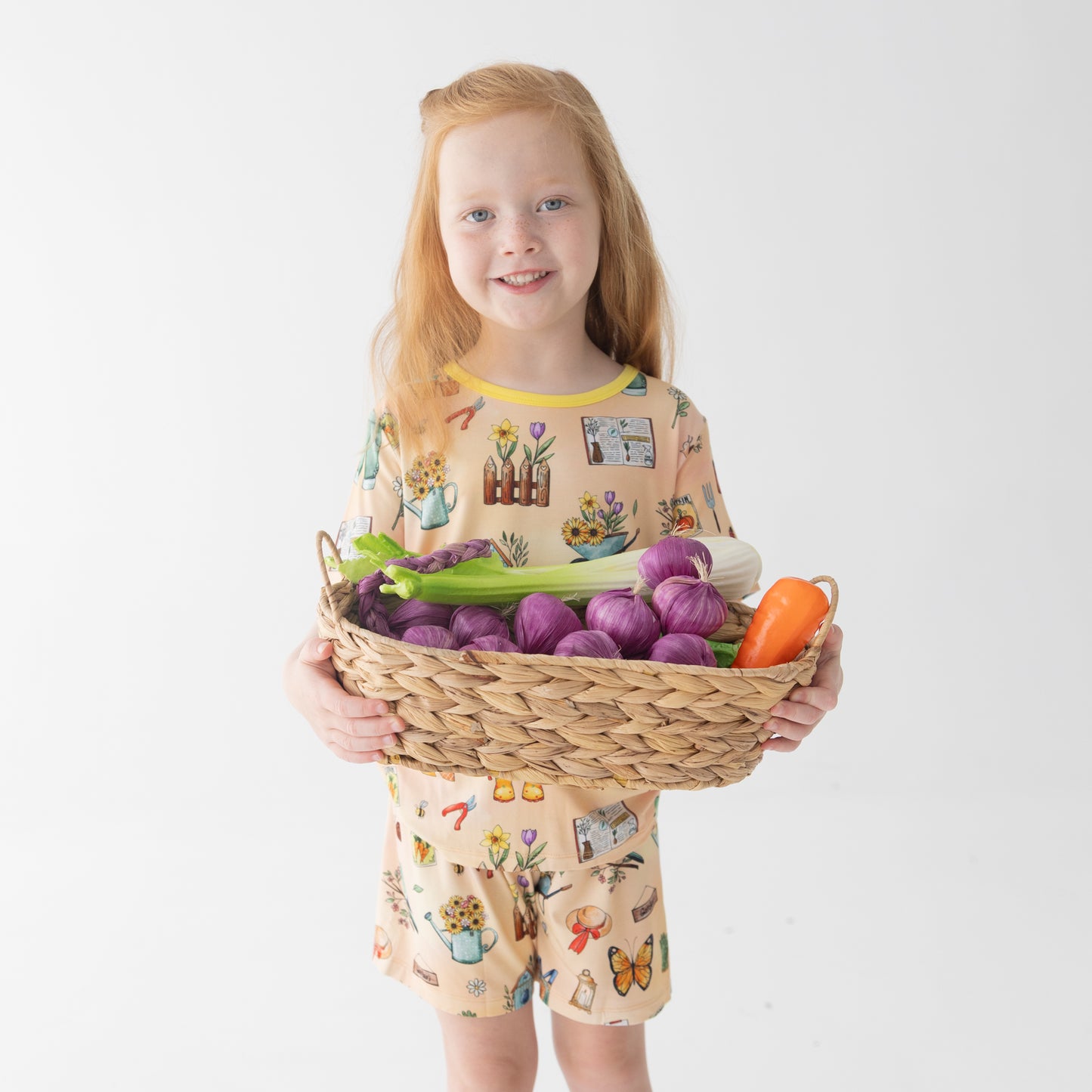 Garden Grow 2pc Short Sleeve Lounge Set