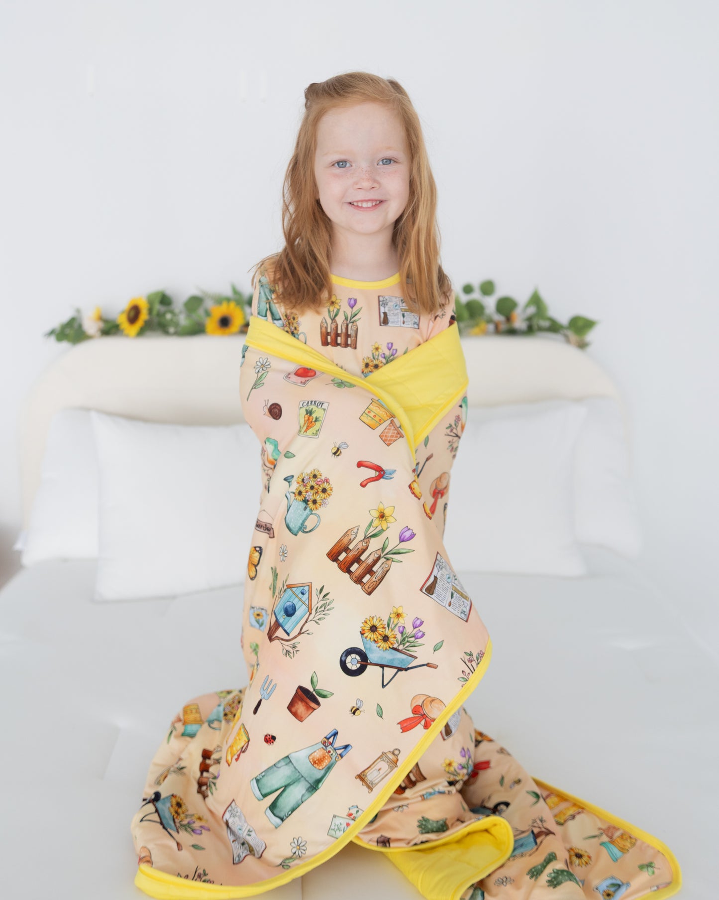 Garden Grow Snuggle Blanket