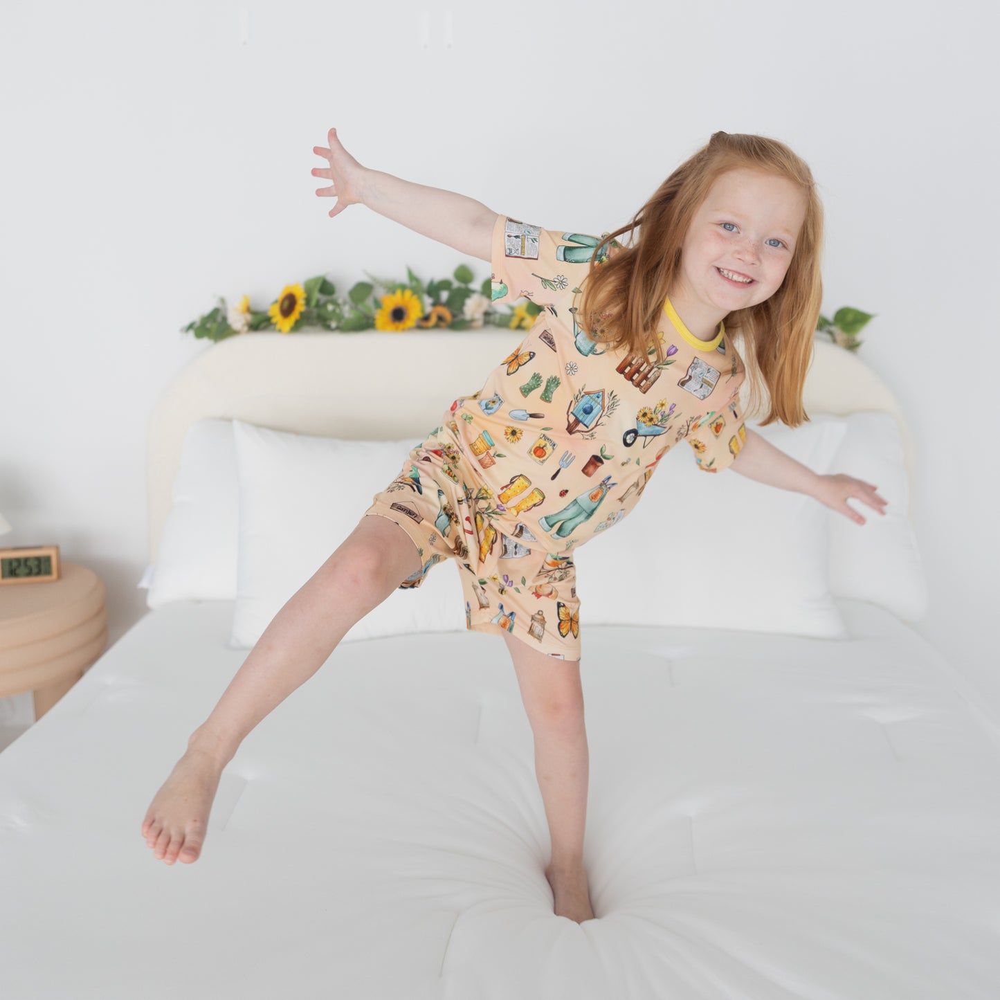 Garden Grow 2pc Short Sleeve Lounge Set