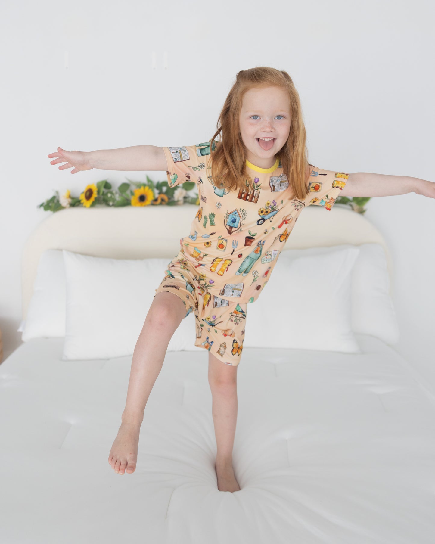 Garden Grow 2pc Short Sleeve Lounge Set