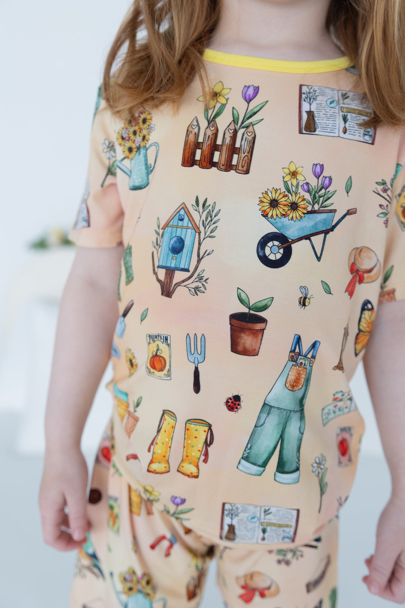 Garden Grow 2pc Short Sleeve Lounge Set