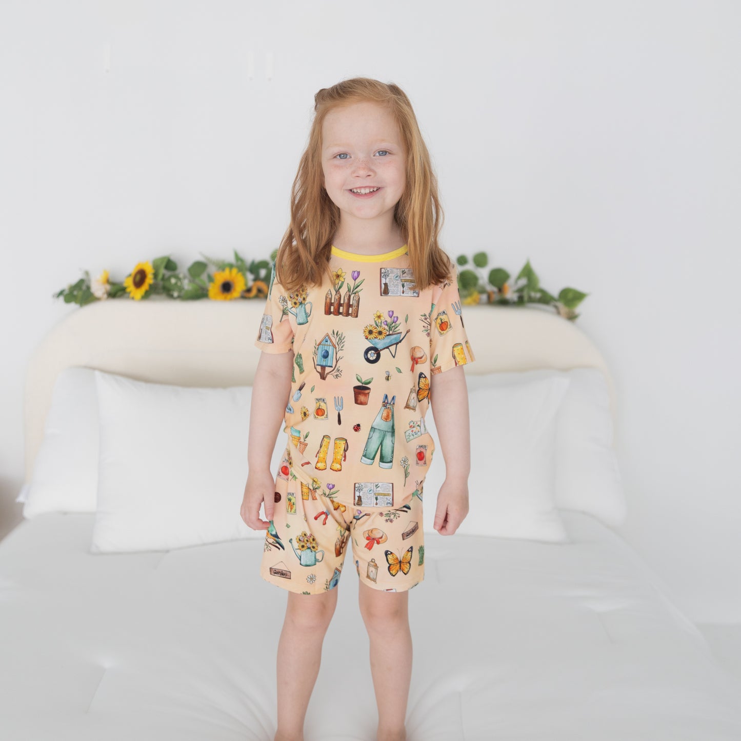 Garden Grow 2pc Short Sleeve Lounge Set
