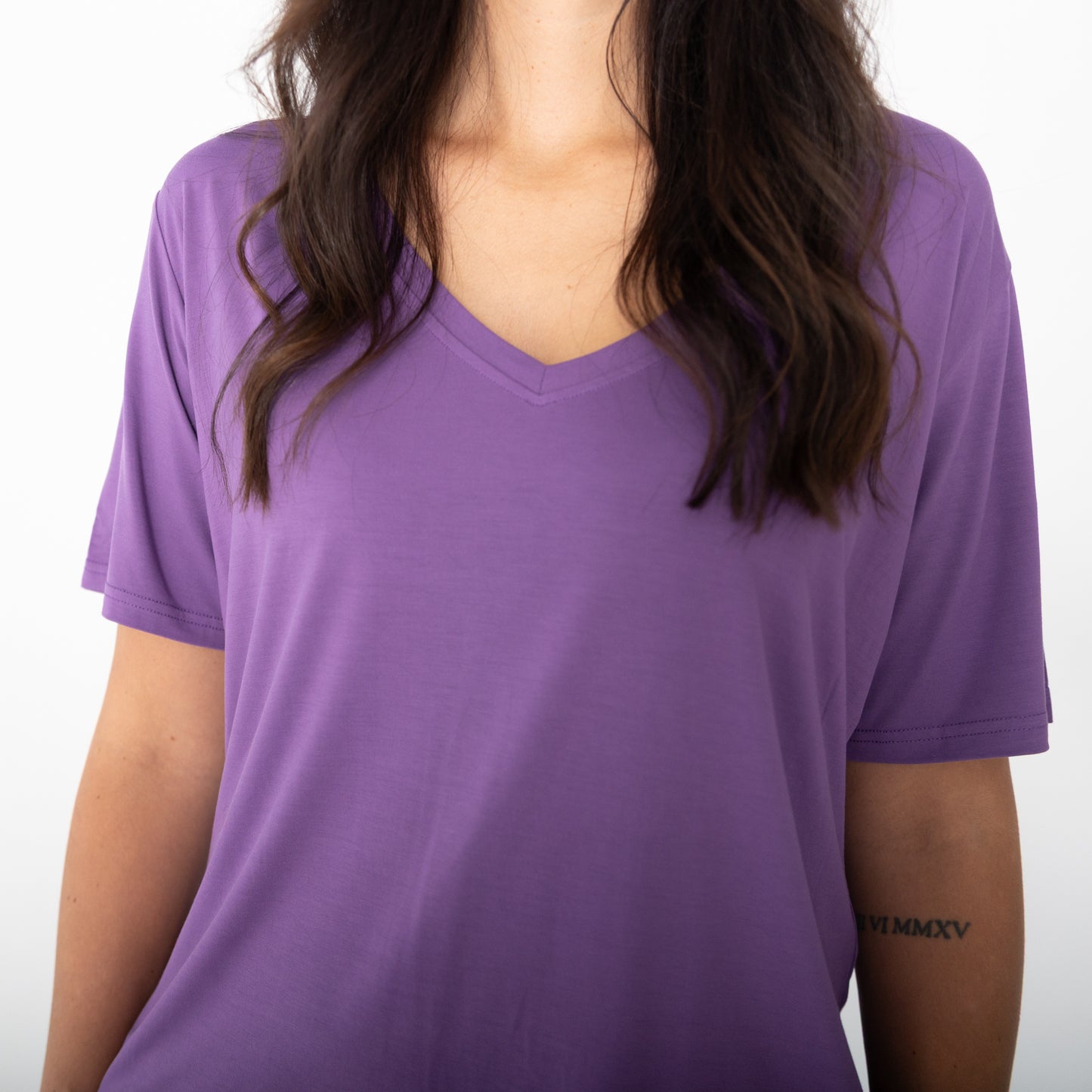 Amethyst Women's V-neck