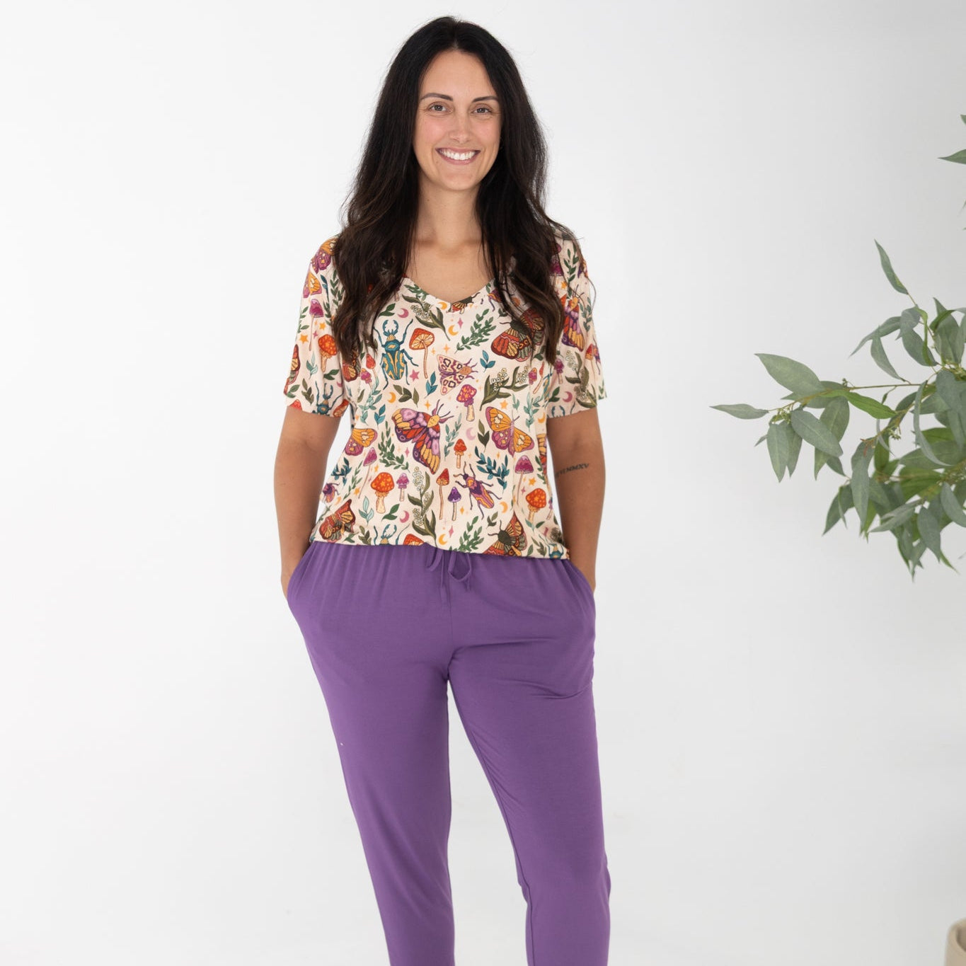 Enchanted Meadow Women's 2pc Jogger Pajamas
