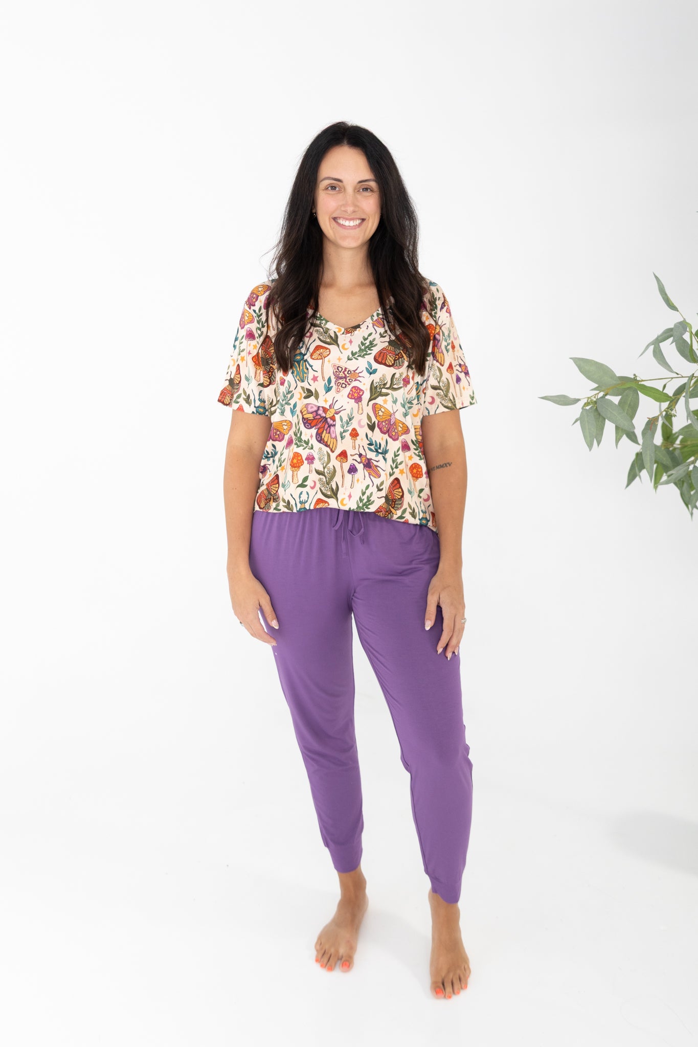 Enchanted Meadow Women's 2pc Jogger Pajamas