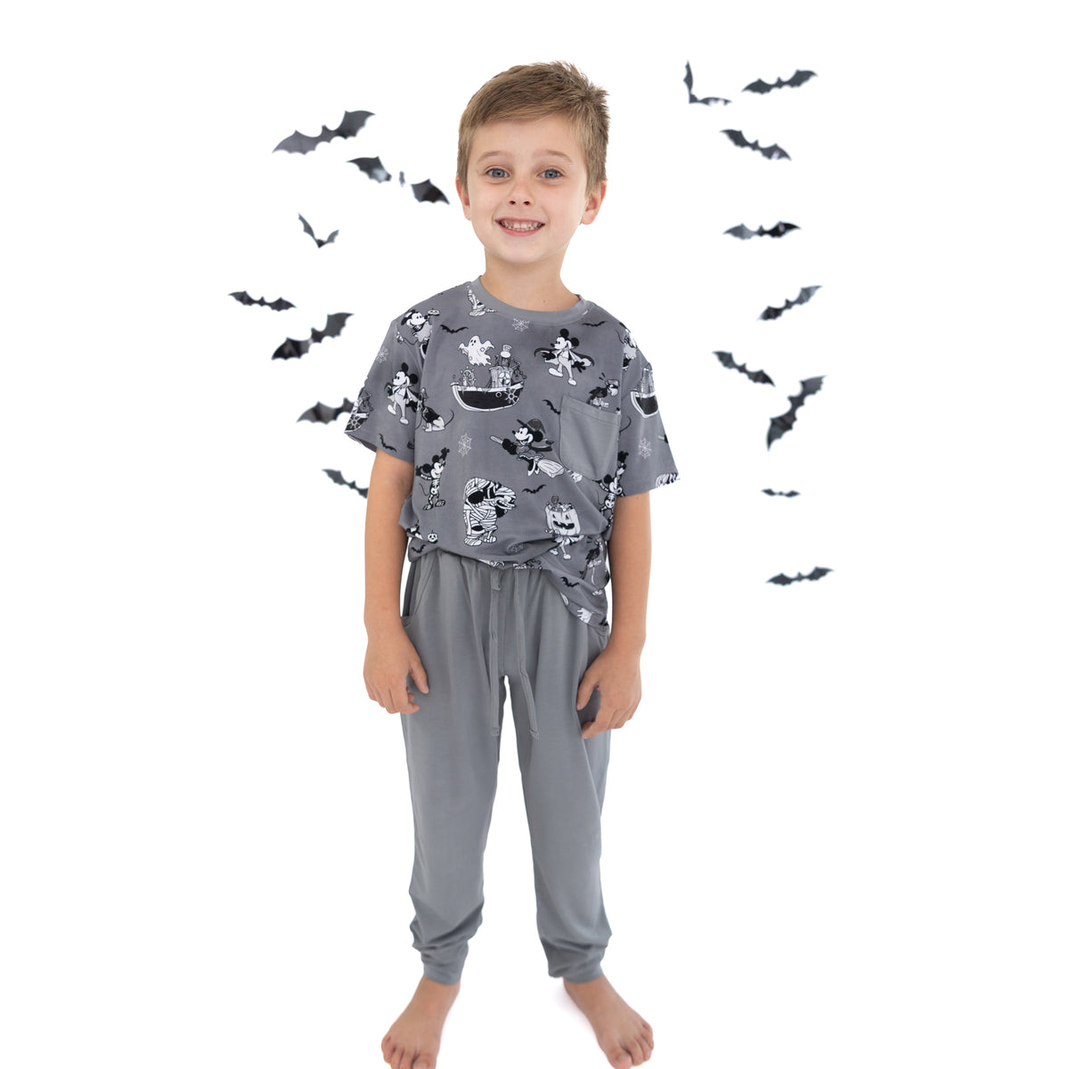 Haunted Steamboat Short Sleeve Jogger Set